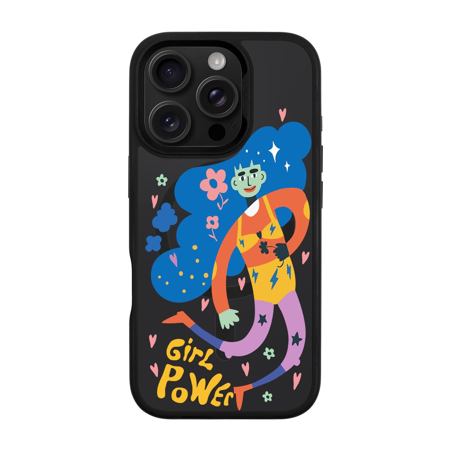GIRL POWER-iPhone 16 Pro Rise Kılıf MagSafe Özellikli