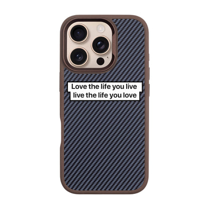 LOVE THE LIFE-iPhone 16 Pro Plaid Kılıf MagSafe Özellikli