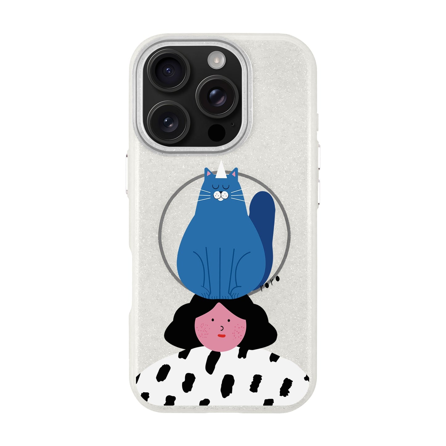 NAUGHTY CAT-iPhone 16 Pro Radiant Kılıf MagSafe Özellikli