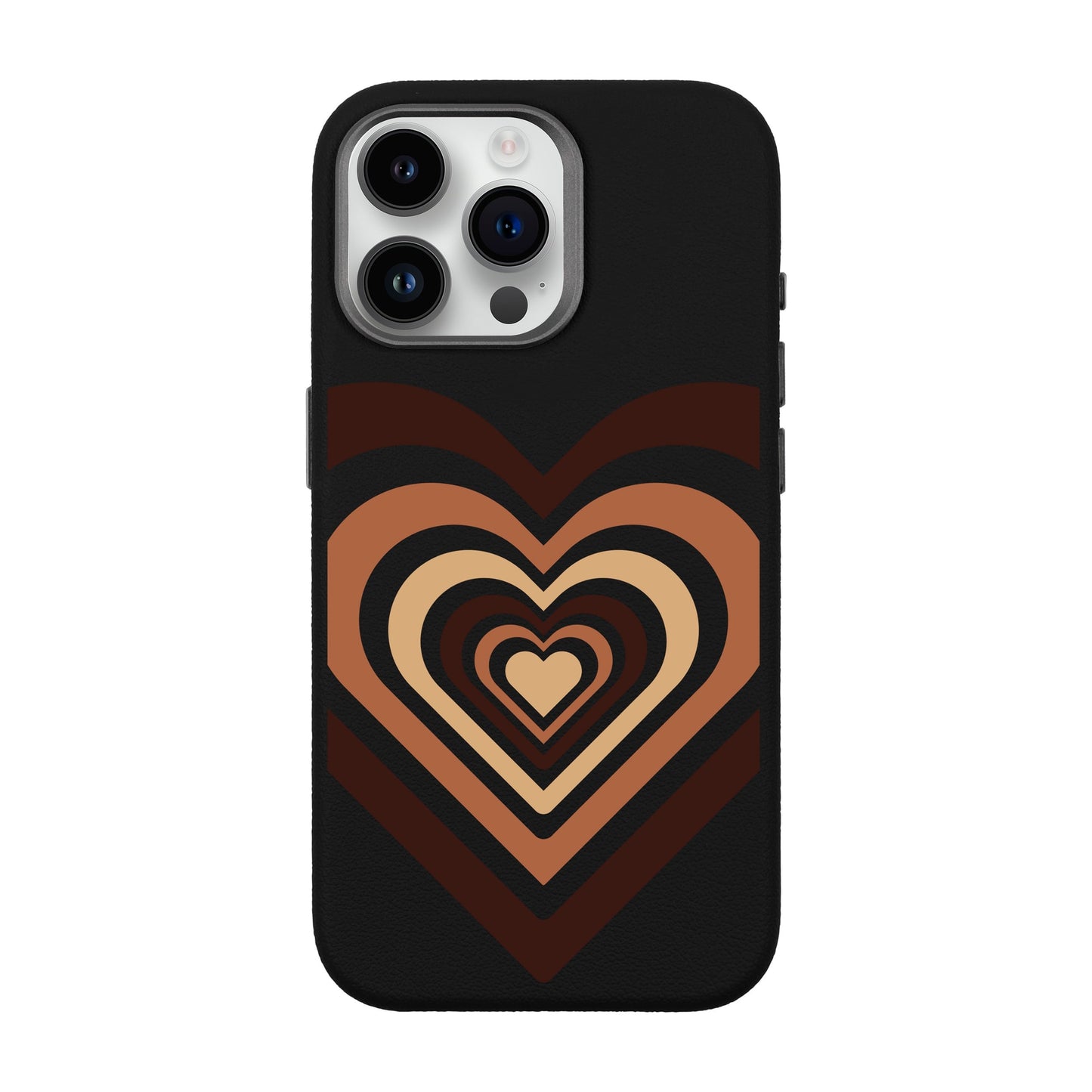 HEART-iPhone 14 Pro Max Leather Premium Kılıf MagSafe Özellikli