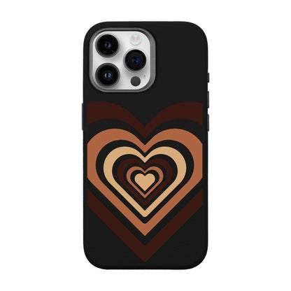 HEART-iPhone 14 Pro Max Leather Premium Kılıf MagSafe Özellikli