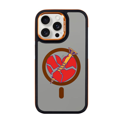 BROKEN HEART-Dark Kılıf MagSafe Özellikli - iPhone 15 Pro Max