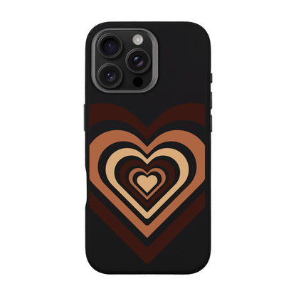HEART-iPhone 16 Pro Max Leather Premium Kılıf MagSafe Özellikli