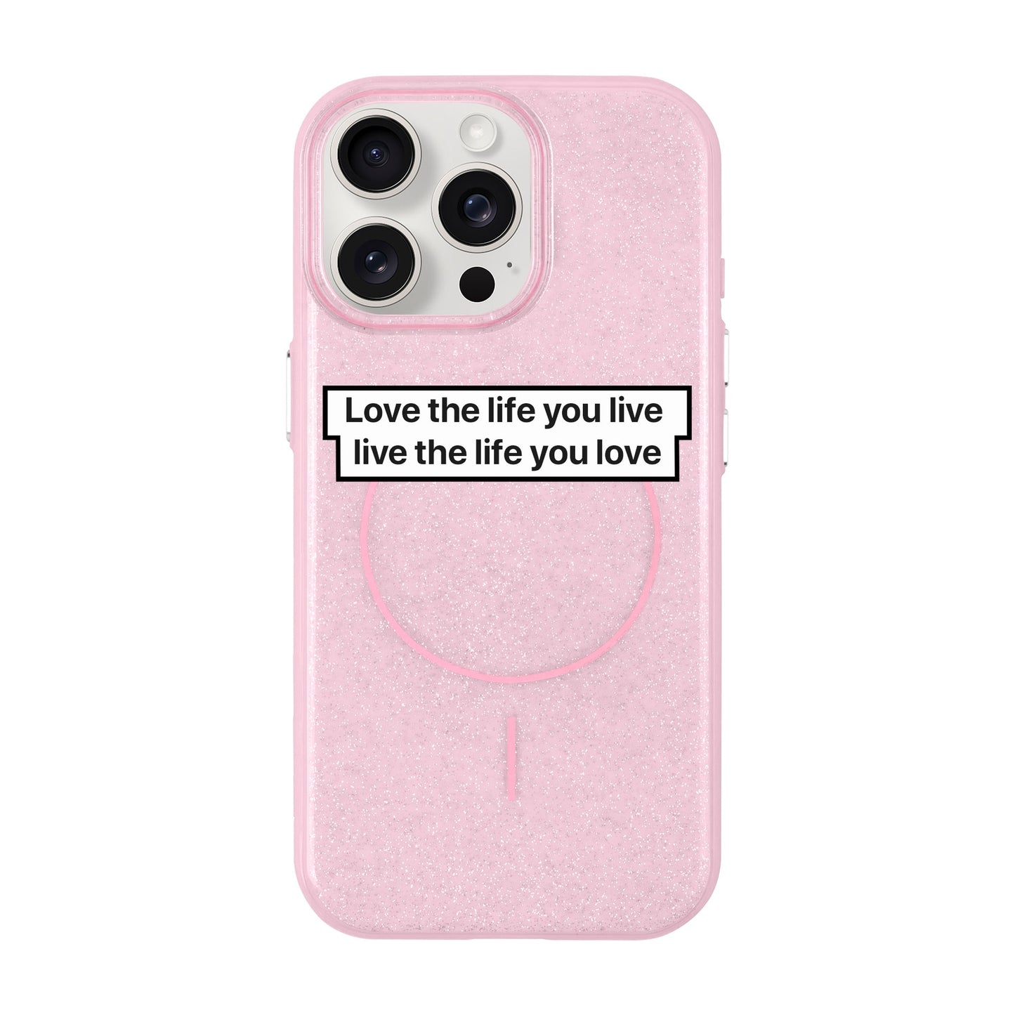 LOVE THE LIFE-iPhone 15 Pro Max Radiant Kılıf MagSafe Özellikli