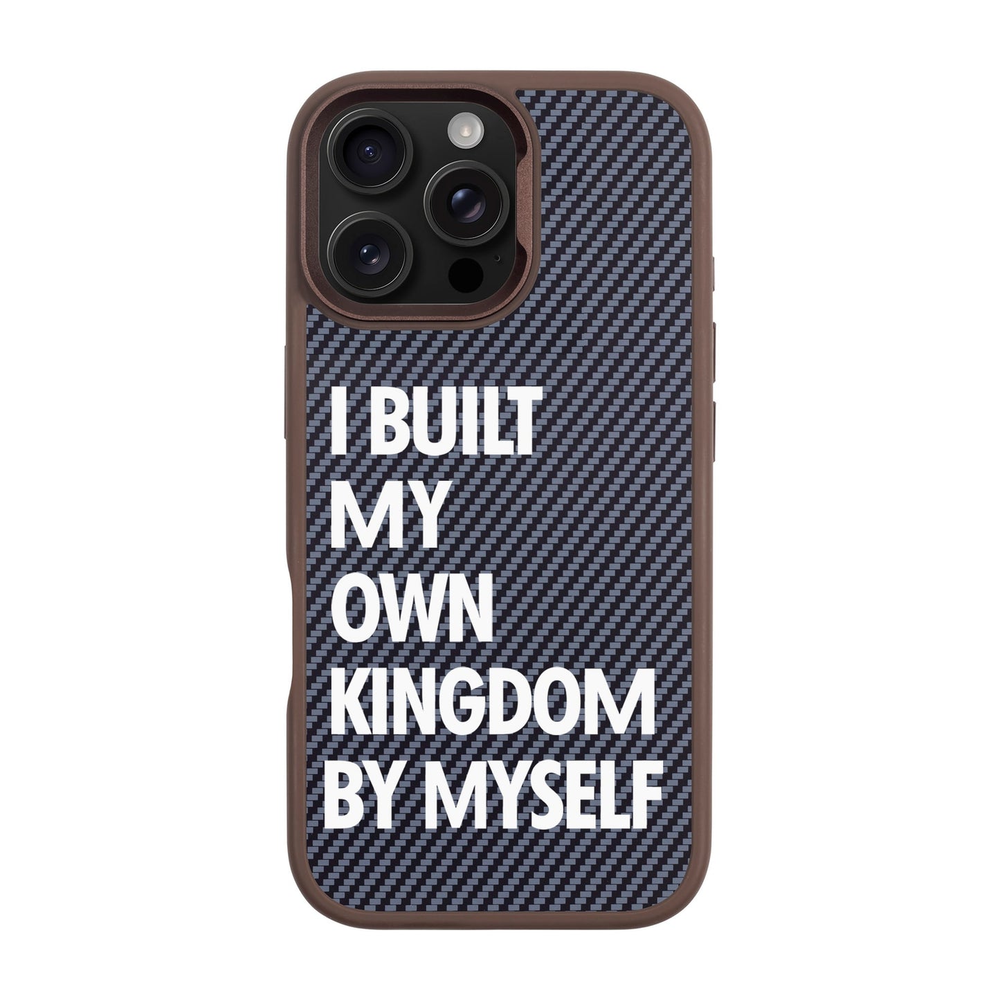 KINGDOM-iPhone 16 Pro Max Plaid Kılıf MagSafe Özellikli