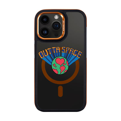 OUTTA SPACE-iPhone 14 Pro Max Dark Kılıf MagSafe Özellikli