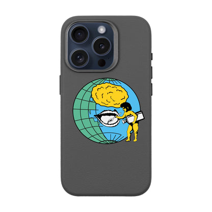 CREATIVE-iPhone 15 Pro Leather Premium Kılıf MagSafe Özellikli