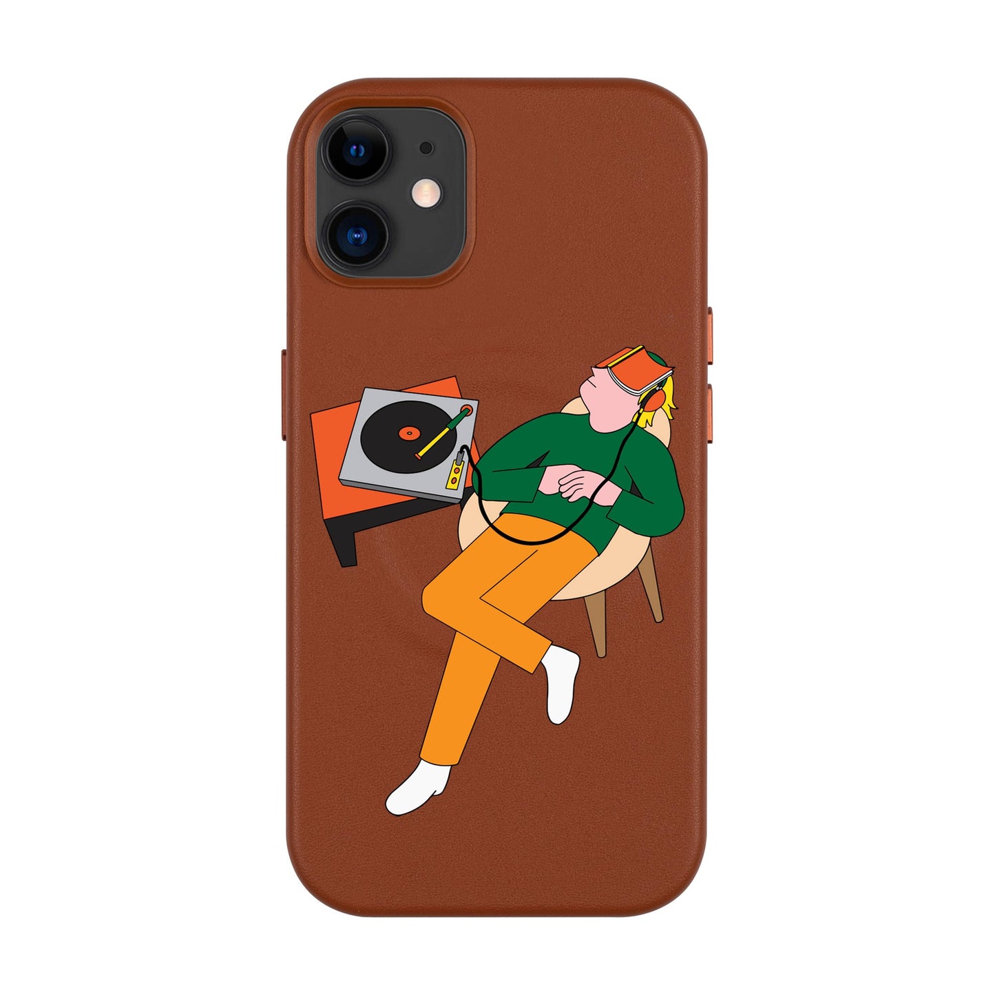 LAZY SUNDAY AFTERNOON-Leather Kılıf MagSafe Özellikli - iPhone 11