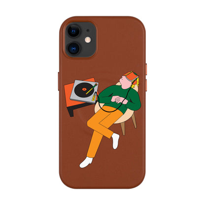 LAZY SUNDAY AFTERNOON-Leather Kılıf MagSafe Özellikli - iPhone 11