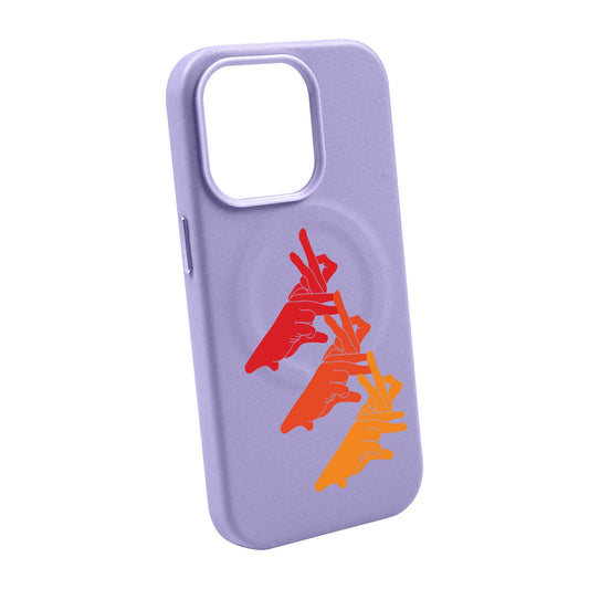 BUNNY MARCH-iPhone 14 Pro Max Leather Kılıf MagSafe Özellikli