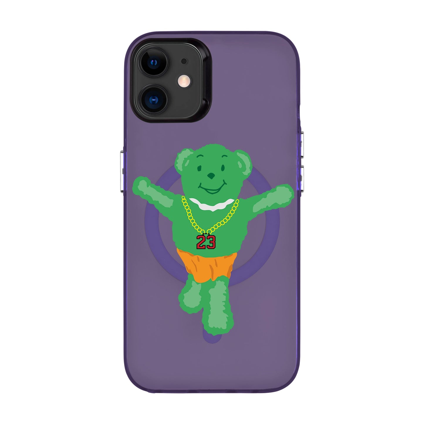 GREEN BEAR-iPhone 11 Hold Kılıf MagSafe Özellikli