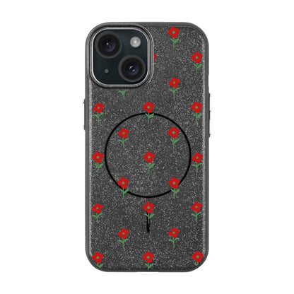 FLOWER POWER-iPhone 15 Plus Radiant Kılıf MagSafe Özellikli
