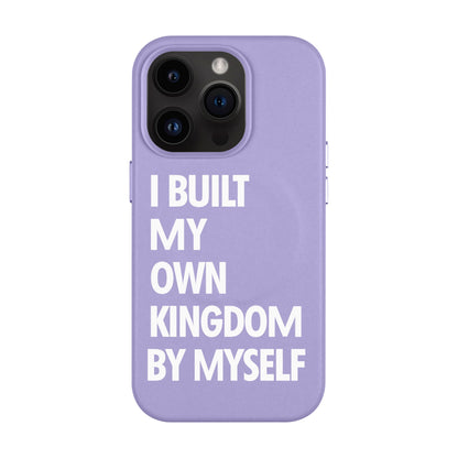KINGDOM-iPhone 14 Pro Max Leather Kılıf MagSafe Özellikli