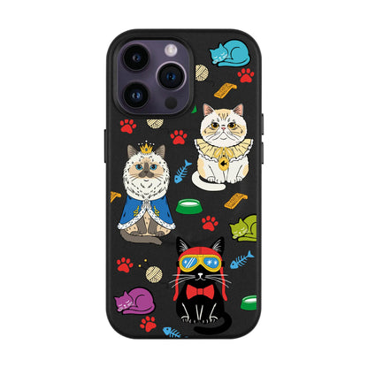 ROYAL CATS-iPhone 14 Pro Max Leather Kılıf MagSafe Özellikli