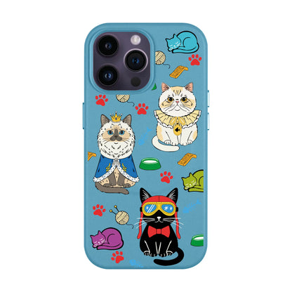 ROYAL CATS-iPhone 14 Pro Max Leather Kılıf MagSafe Özellikli