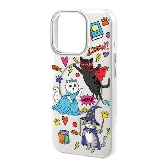 FANTASTIC CATS-Radiant Kılıf MagSafe Özellikli - iPhone 15