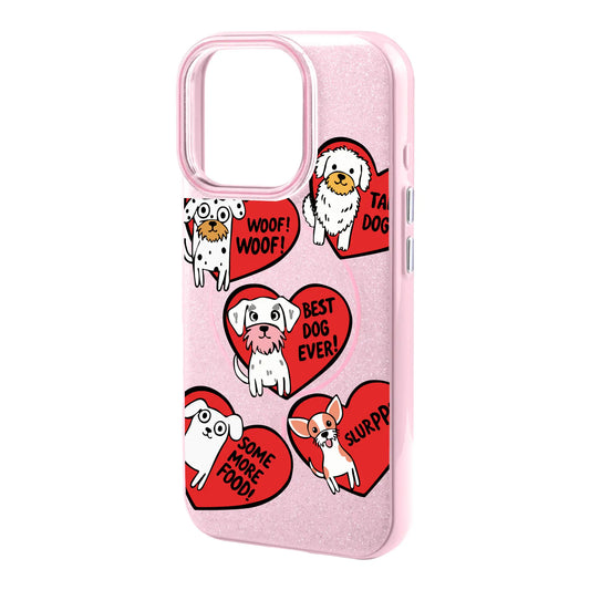 DOGS WITH HEARTS-Radiant Kılıf MagSafe Özellikli - iPhone 15