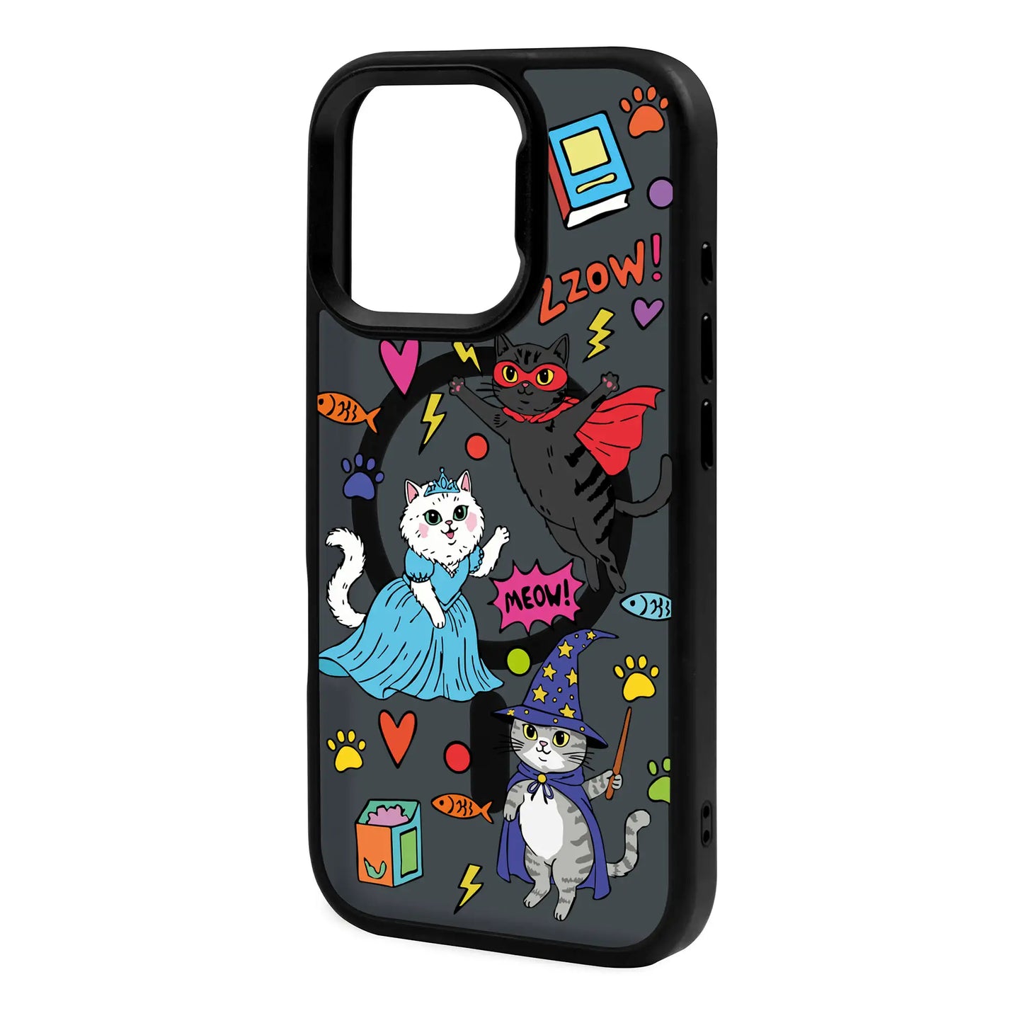 FANTASTIC CATS-iPhone 16 Pro Max Rise Kılıf MagSafe Özellikli