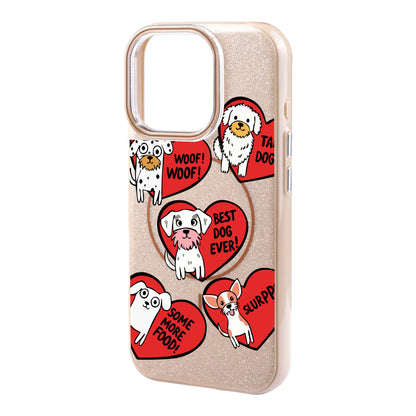 DOGS WITH HEARTS-Radiant Kılıf MagSafe Özellikli - iPhone 16 Plus