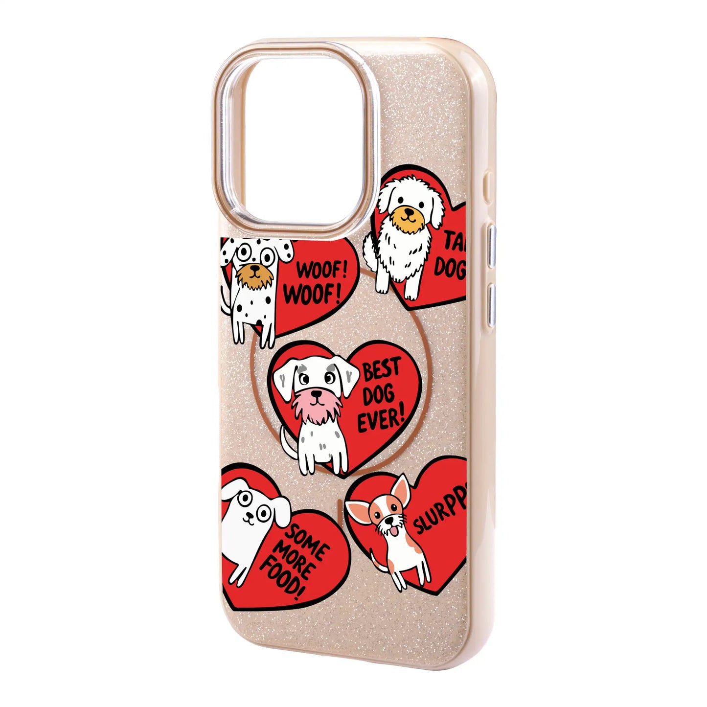 DOGS WITH HEARTS-Radiant Kılıf MagSafe Özellikli - iPhone 15 Pro Max