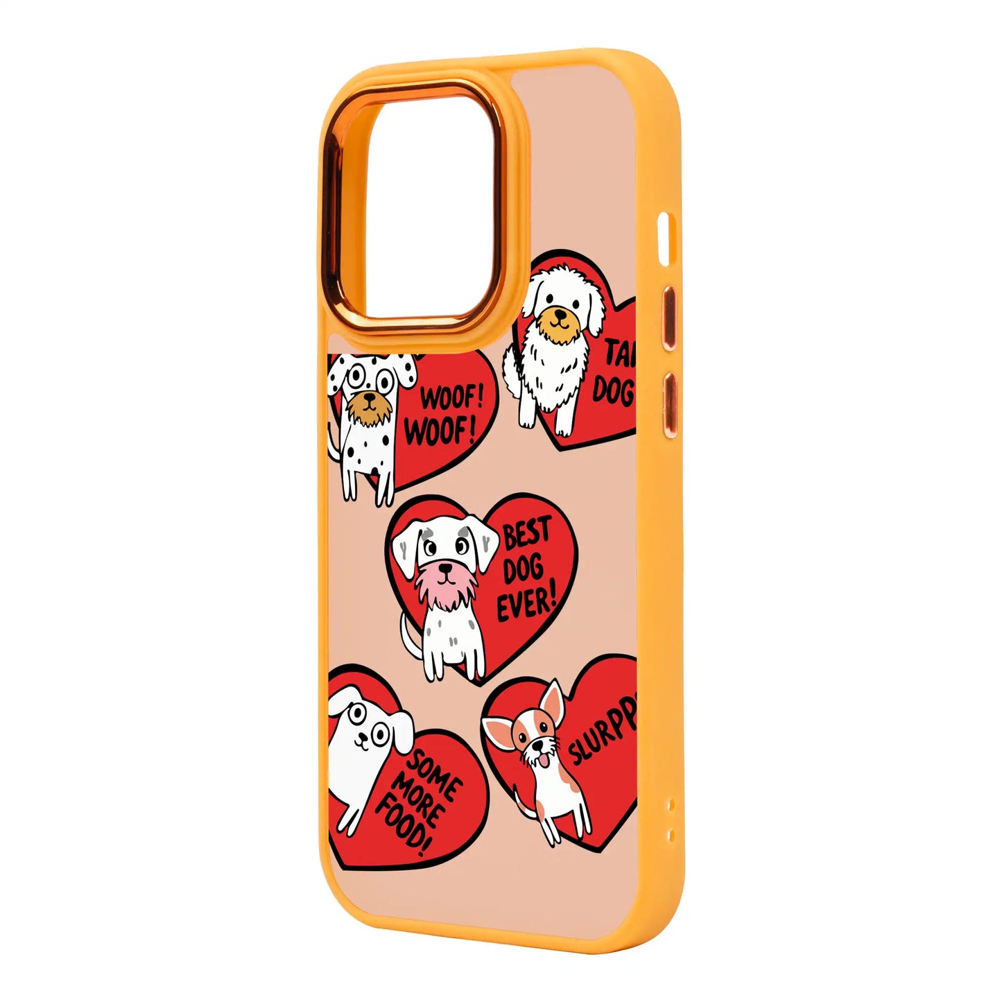 DOGS WITH HEARTS-iPhone 14 Pro Proof Kılıf