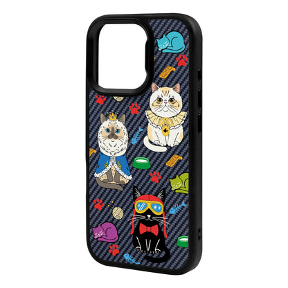 ROYAL CATS-iPhone 16 Pro Plaid Kılıf MagSafe Özellikli