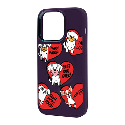 DOGS WITH HEARTS-iPhone 12 Vigor Kılıf MagSafe Özellikli