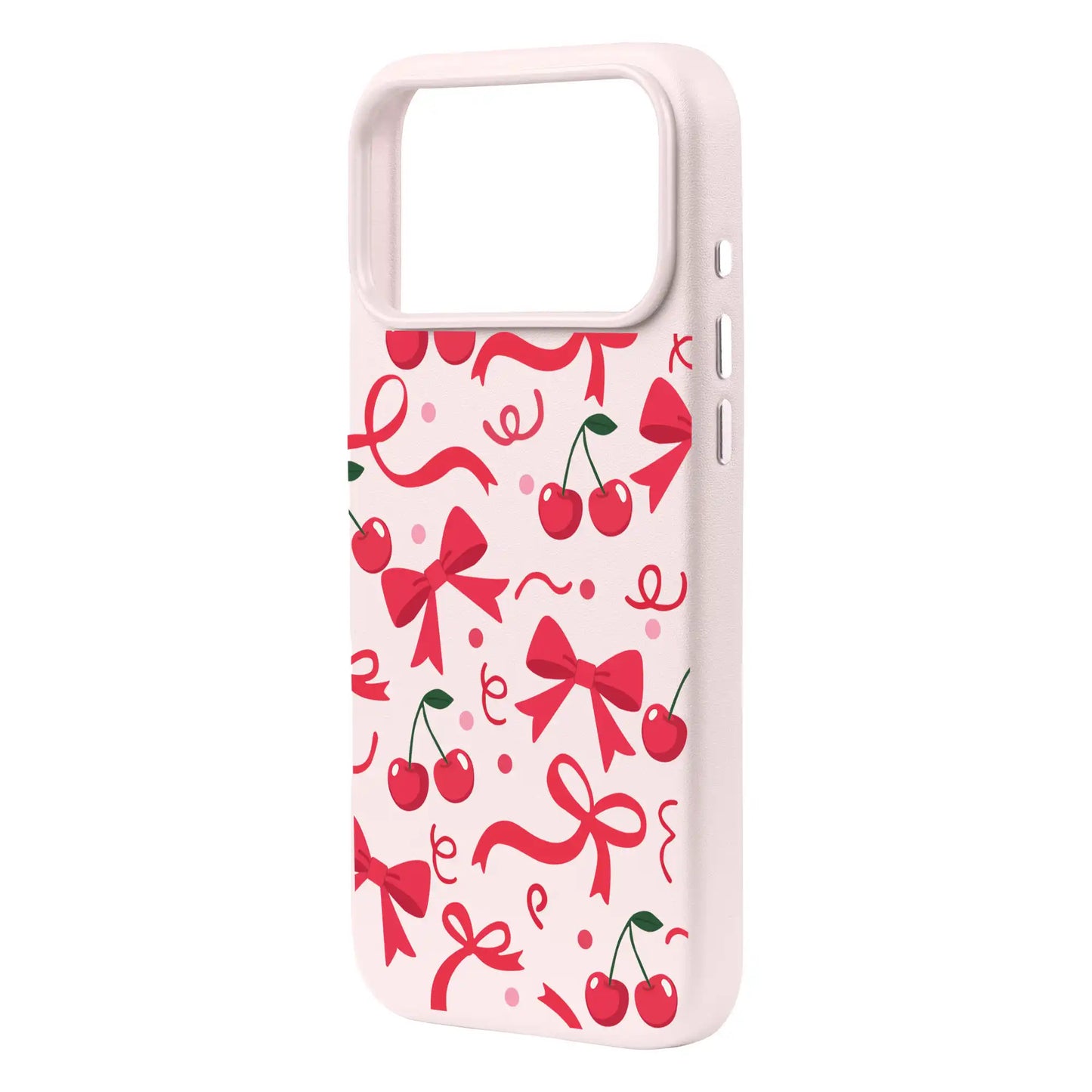 CHERRY RIBBON-Signature Leather Kılıf MagSafe Özellikli - iPhone Air