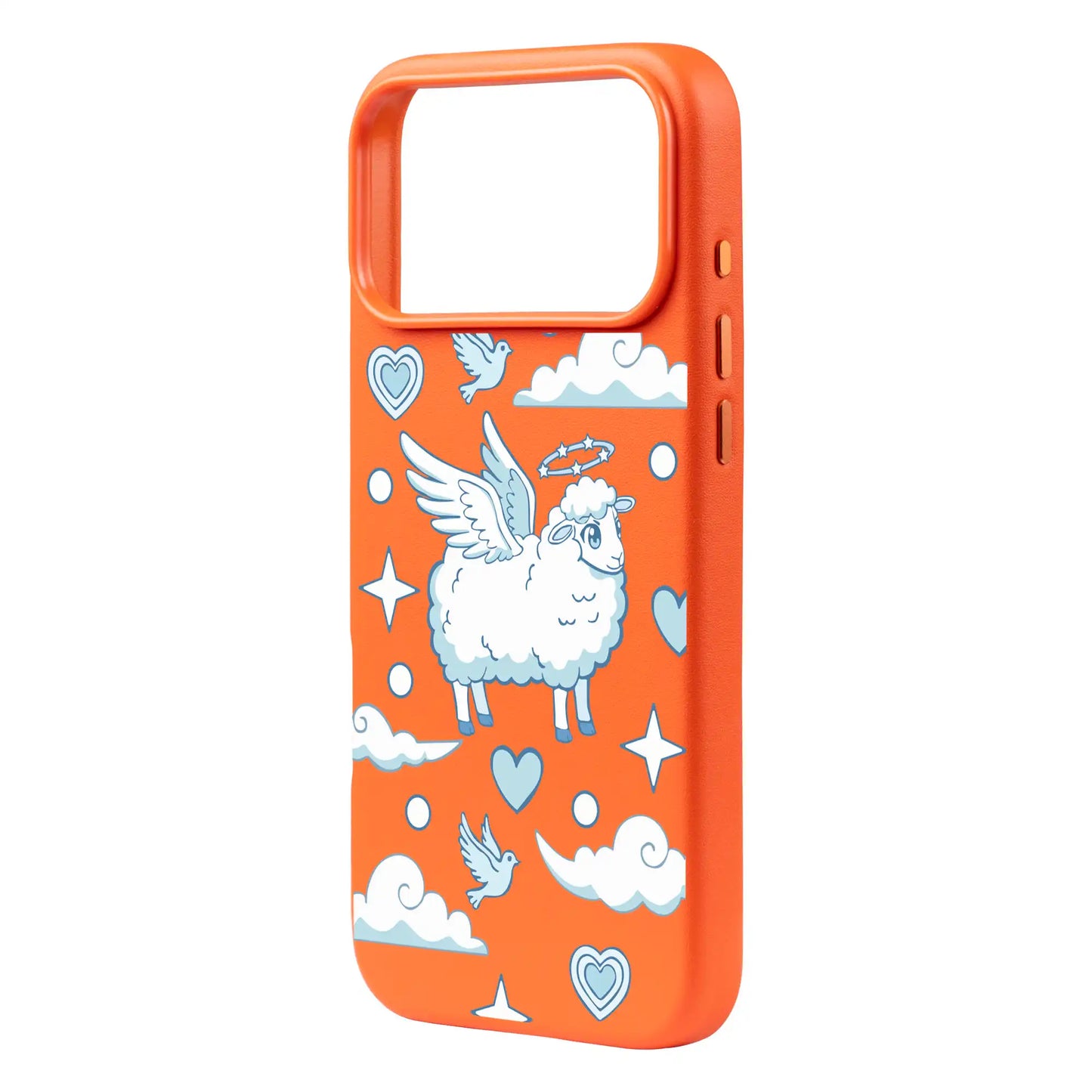 FLYING SHEEP-Signature Leather Kılıf MagSafe Özellikli - iPhone 17 Pro Max