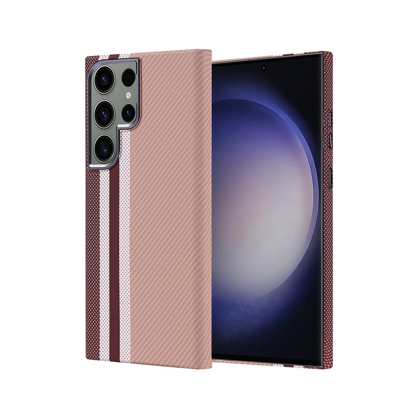 NEW-Galaxy S23 Ultra Tissu Kılıf MagSafe Özellikli