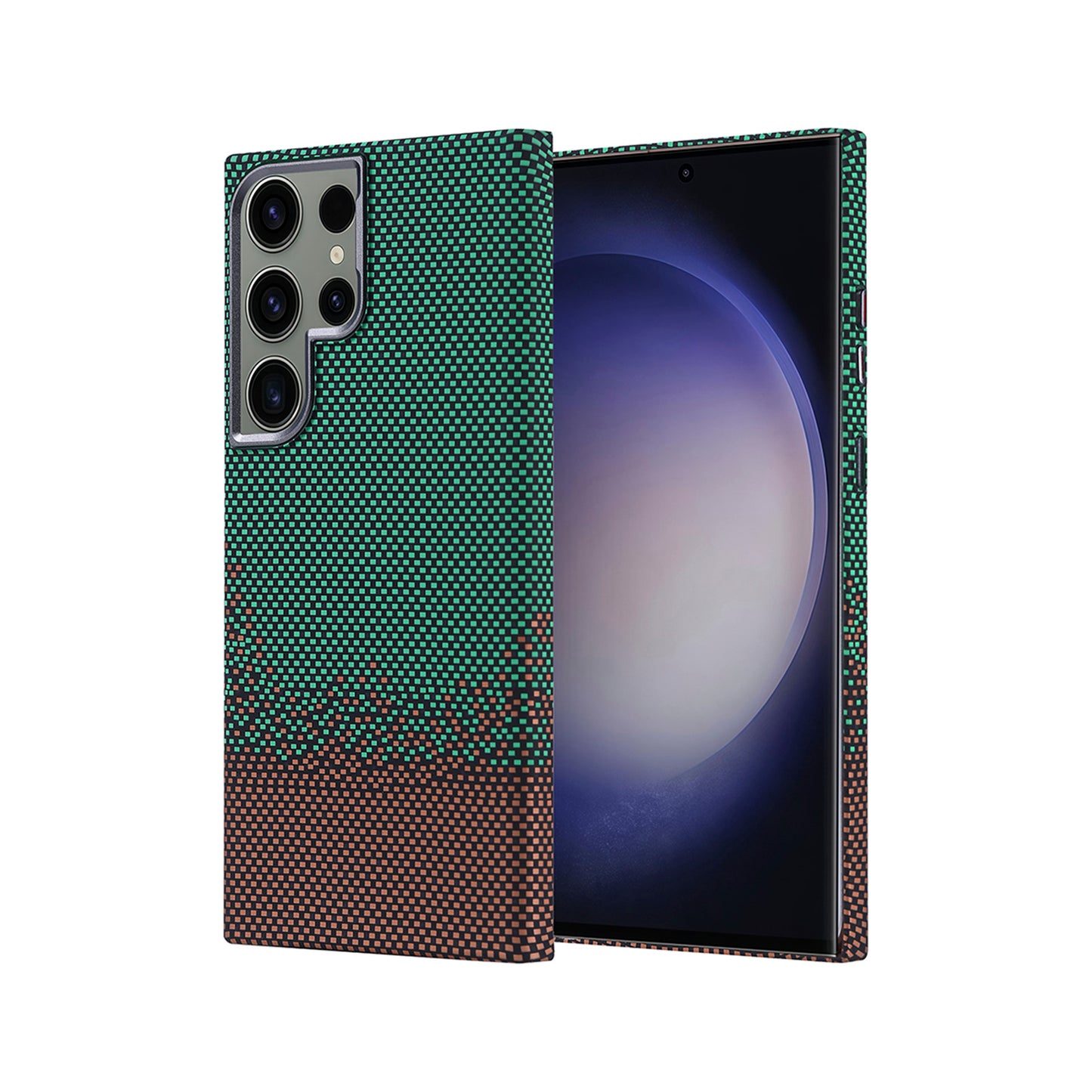 NEW-Galaxy S23 Ultra Tissu Kılıf MagSafe Özellikli