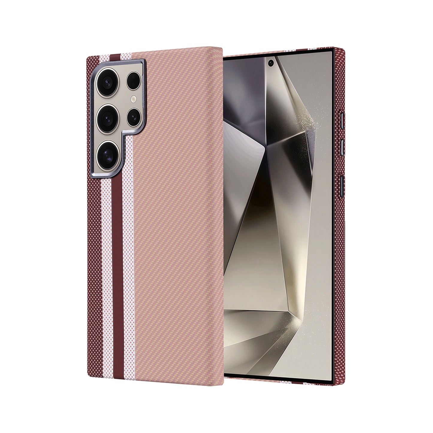 NEW-Galaxy S24 Ultra Tissu Kılıf MagSafe Özellikli