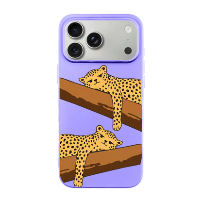 LEOPARD SIESTA-Ultra Silikon Kılıf-iPhone 17 Pro Max