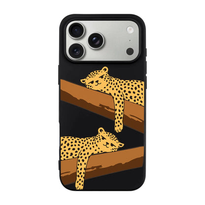 LEOPARD SIESTA-Ultra Silikon Kılıf-iPhone 17 Pro Max