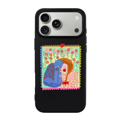 KEDİ POSTA PULU-Ultra Silikon Kılıf-iPhone 18 Pro