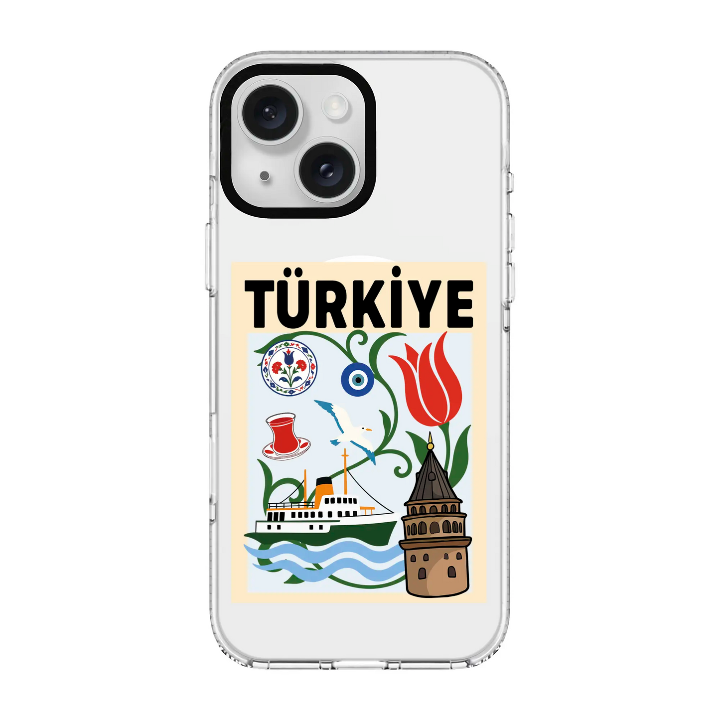 I AM TURKISH-Clear Kılıf MagSafe Özellikli - iPhone 11